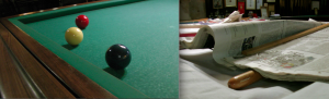 Billard und Zeitung im Wiener Kaffeehaus