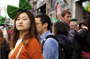 St.Patricksday-Outfit-Schleife