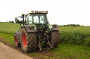 Traktor-Feld