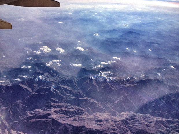 Flug-über-Kaukasus