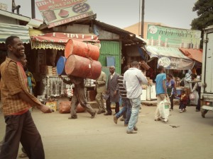 Addis-Abeba-Äthiopien-Markt