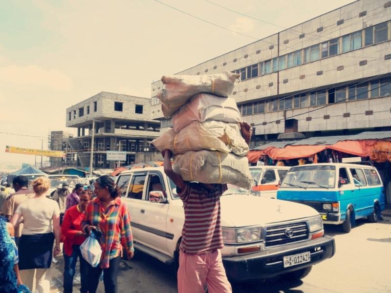 Addis-Abeba-Äthiopien-Mercato