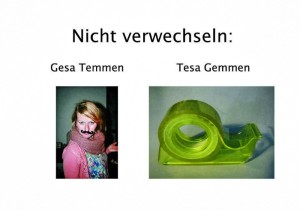 Name Vergessen