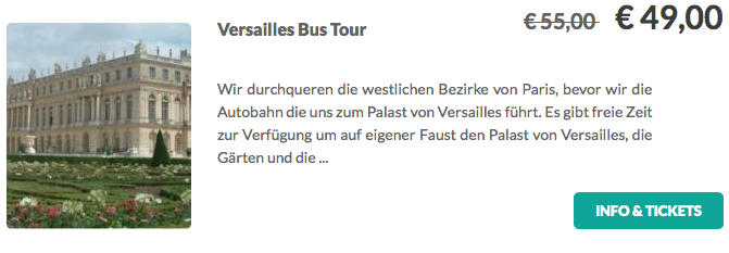 Versailles Bus Tour