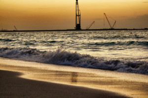 Dubai Jumeirah Beach Sunset