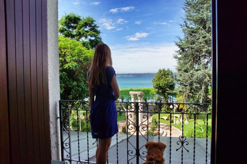 Christine Neder in Italien