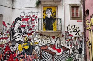 Lissabon Graffiti