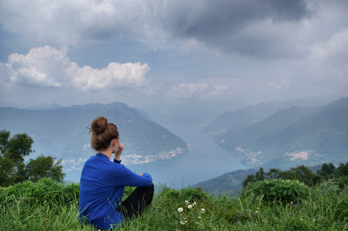 Wandern Comer See