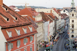 Graz_Straßenszenerie