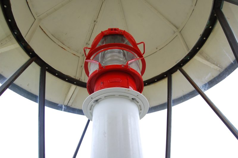 Die Lampe des Leuchtturms