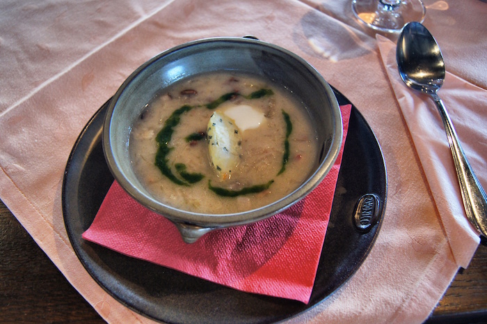 Knoedelsuppe in Prag