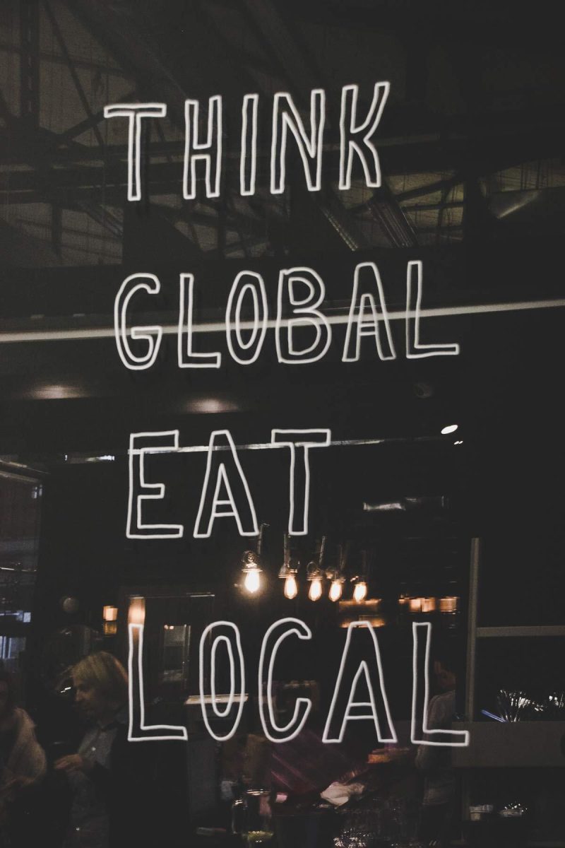 think global eat local vilnius
