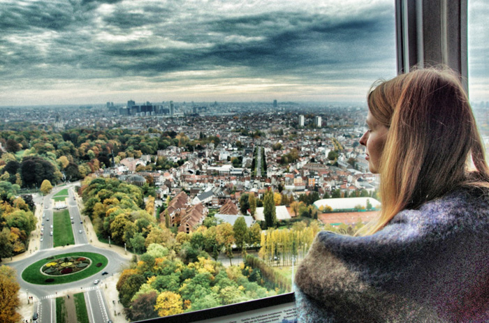 Aussicht-Brüssel