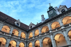 Weihnachten in Graz Innenhof