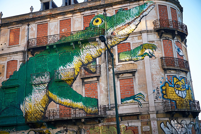 smart urban pioneer - krokodil-graffiti