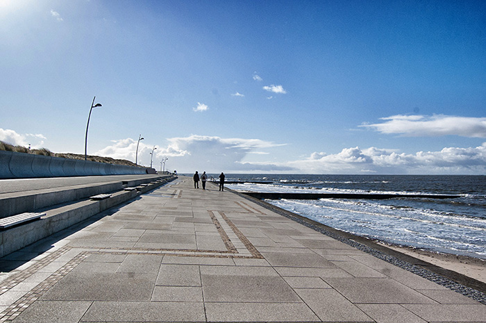 Borkum Sehenswürdigkeiten-Promenade