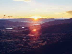 Wandern und Sonnenuntergang gucken in Roys Peak