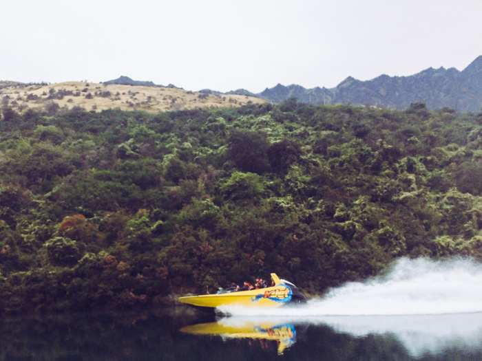 Jetski fahren in Neuseeland