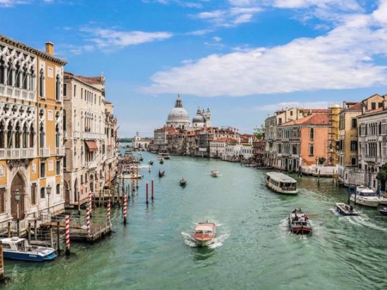 Canal Grande in Norditalien