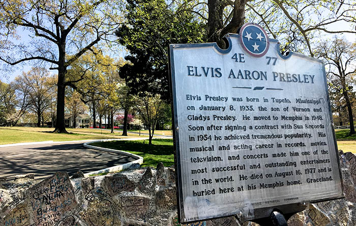 Elvis' Graceland in Memphis