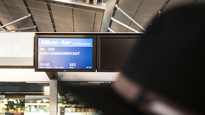 Blue Air nach Hermannstadt