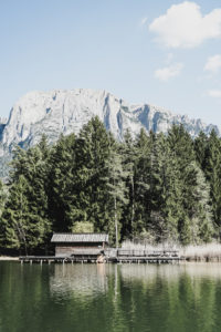 Berghütte am Schlern
