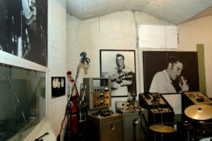 Aufnahmeraum des Sun Studio in Memphis
