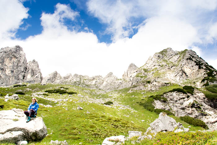 Bergsport am Wilden Kaiser Wandern