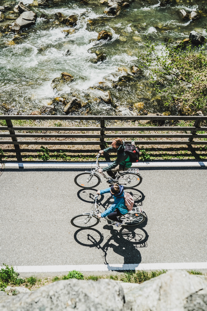 Radfahren im Vinschgau