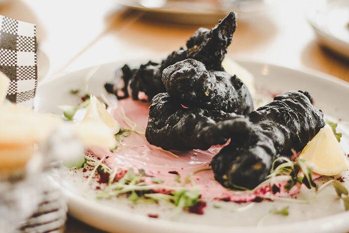 Activated Charcoal Fish and Chips