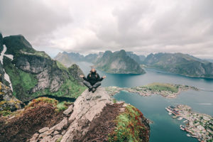 Berg Reinebringen Norwegen
