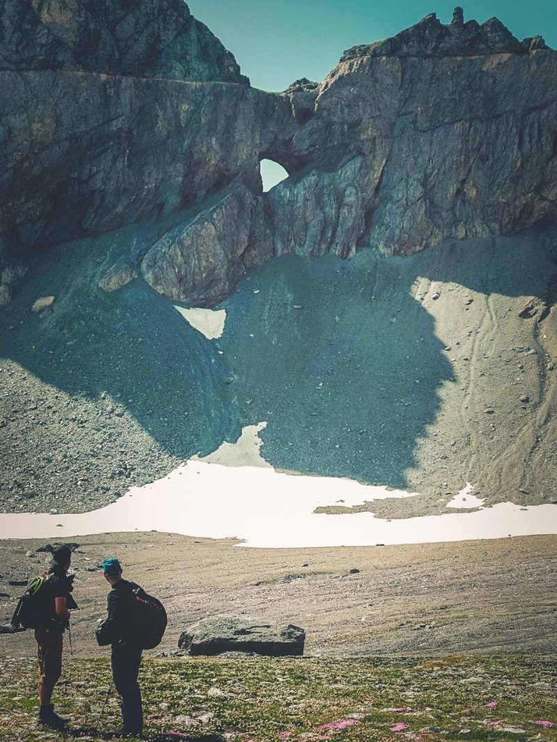 Blick auf Martinsloch
