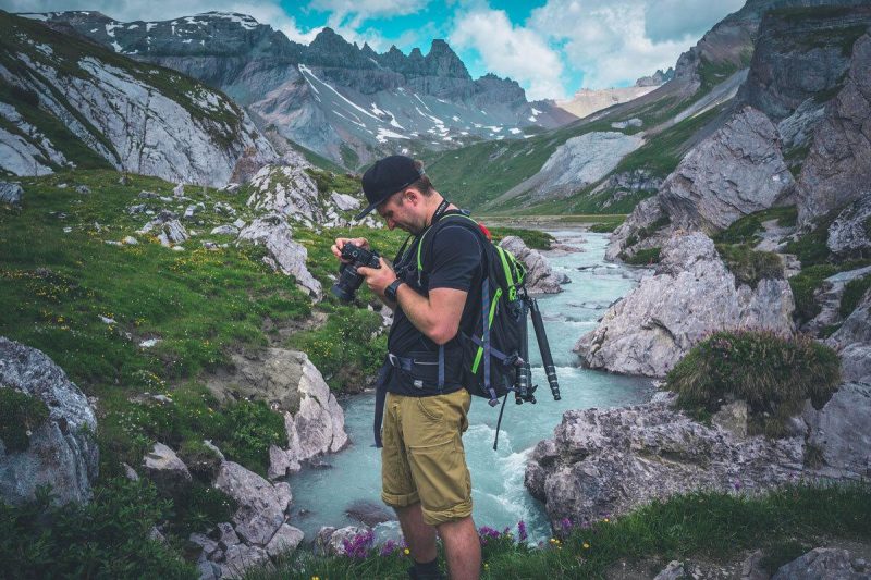 Marc am Wasserwanderweg