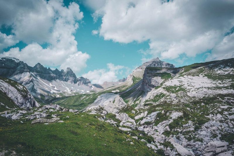 Blick Richtung Tschingelhörner