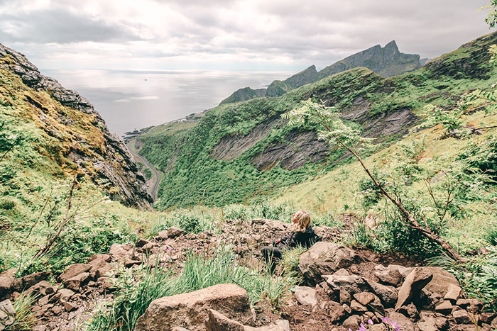 Natur Norwegen Reinebringen