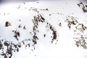 Innsbruck im Winter Freeriden Kühtai mit Flor Orley