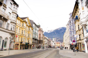 Innsbruck im Winter City