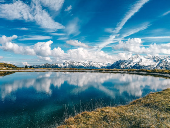 Speichersee am Penkenjoch in Tirol