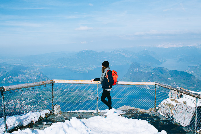 Blick auf das Luzern Seebecken