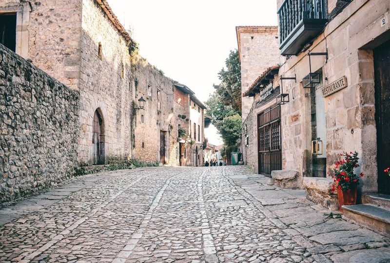 santillana del mar aufgang