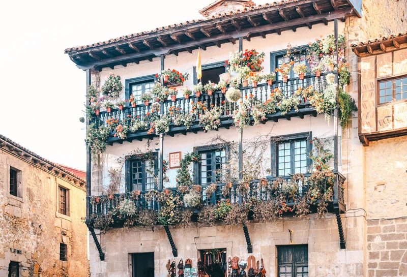 santillana del mar fassade