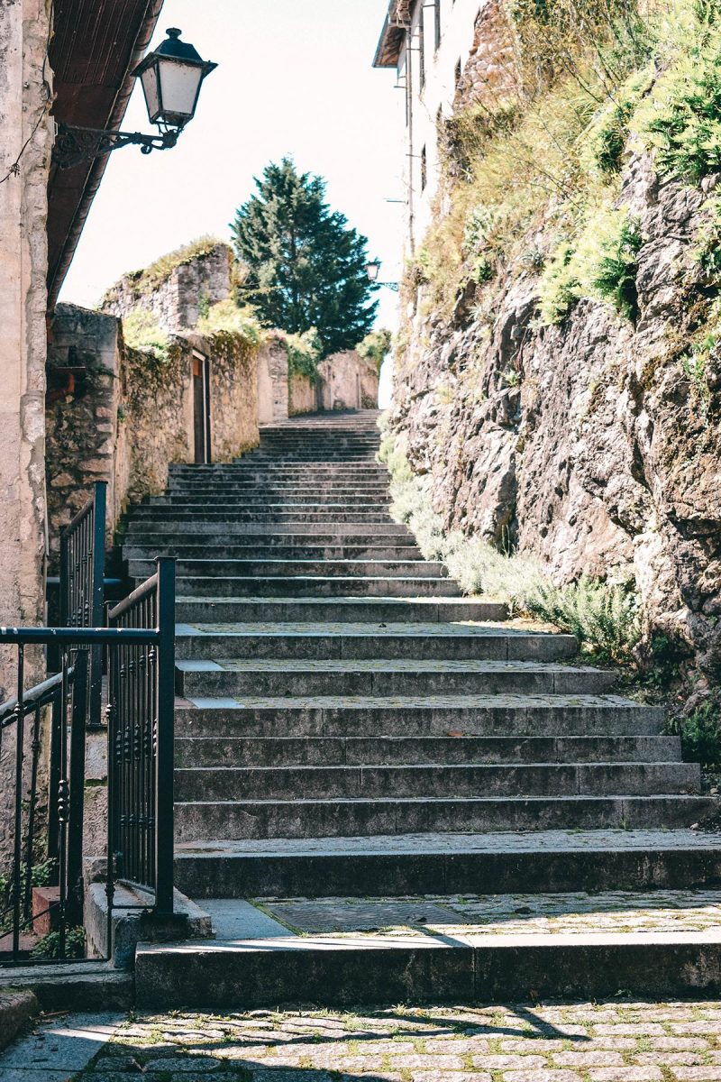 santillana del mar treppe