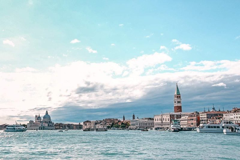 Einfahrt Venedig