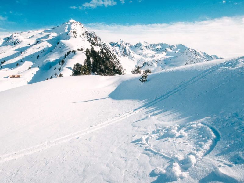 Herz Skigebiet Hochzeiger