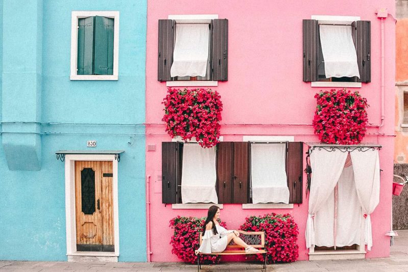 Insel Burano Venedig