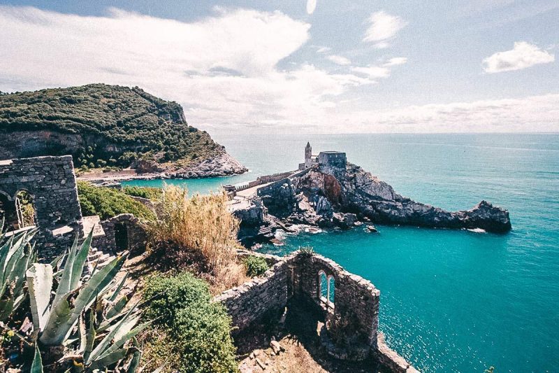 Klippe Cinque Terre Portovenere