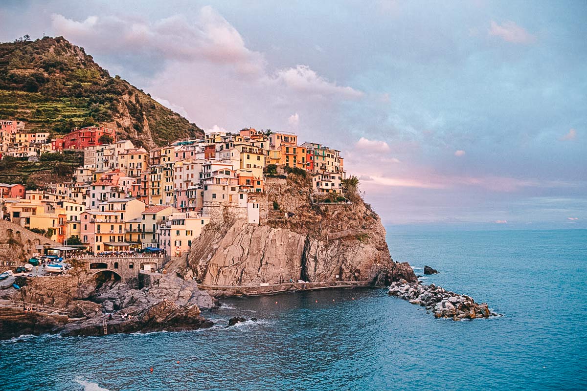 Manarola Cinque Terre Sonnenuntergang