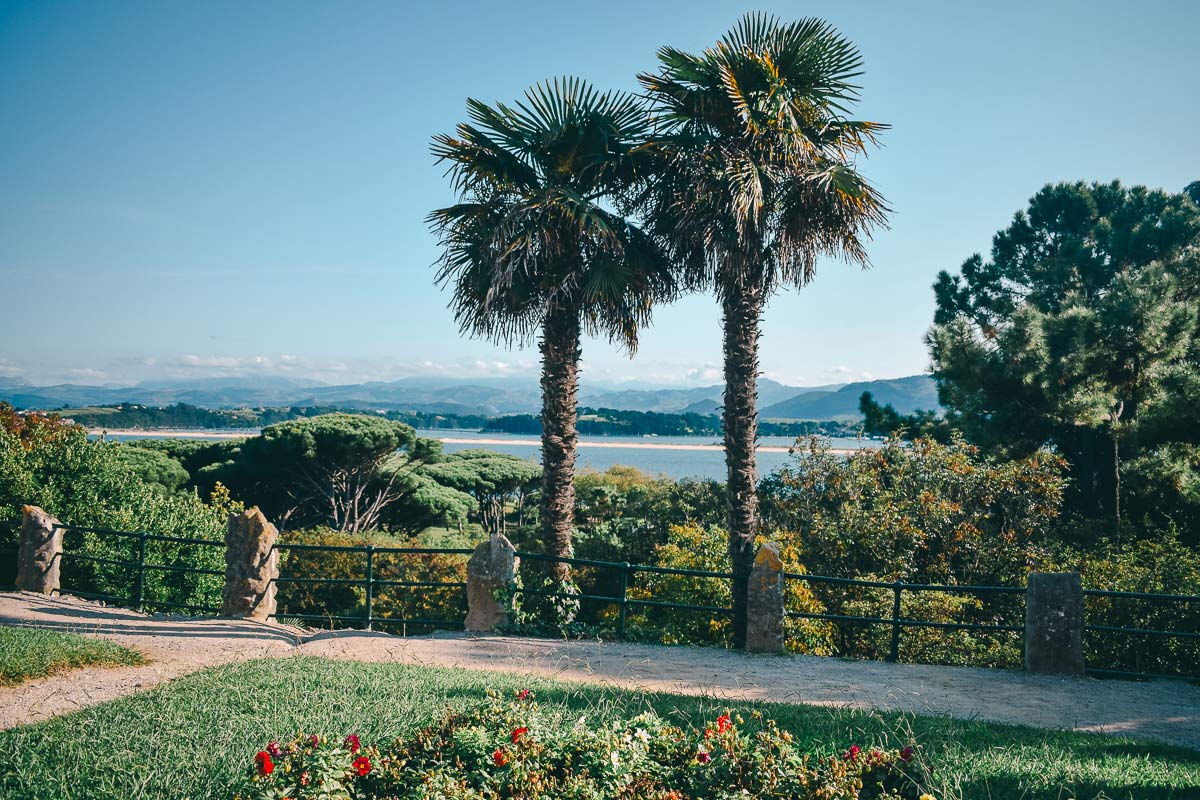 Meerblick Santander in Spanien