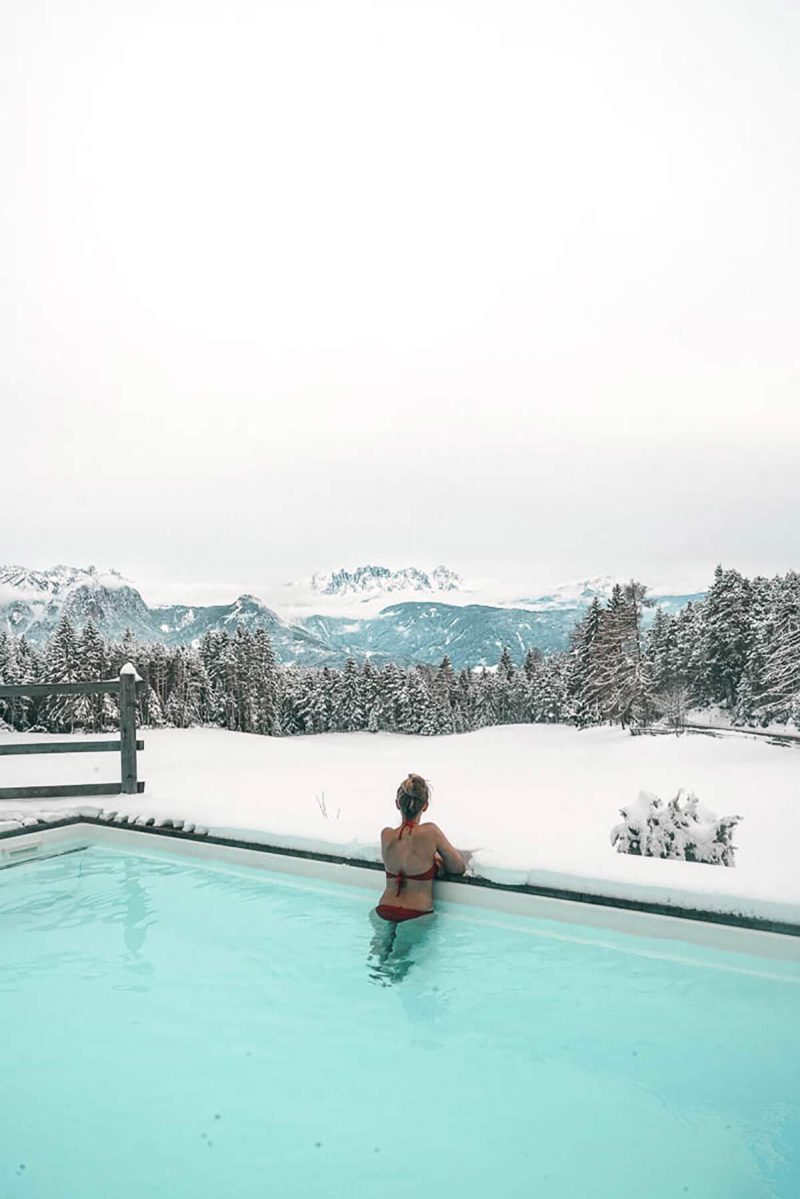 Solebecken Pool Hotel Tann