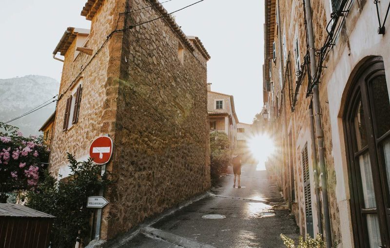 sonnenschein in deia